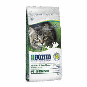 Bozita ACTIVE & STERILISED Z JAGNIĘCINĄ - 2000g